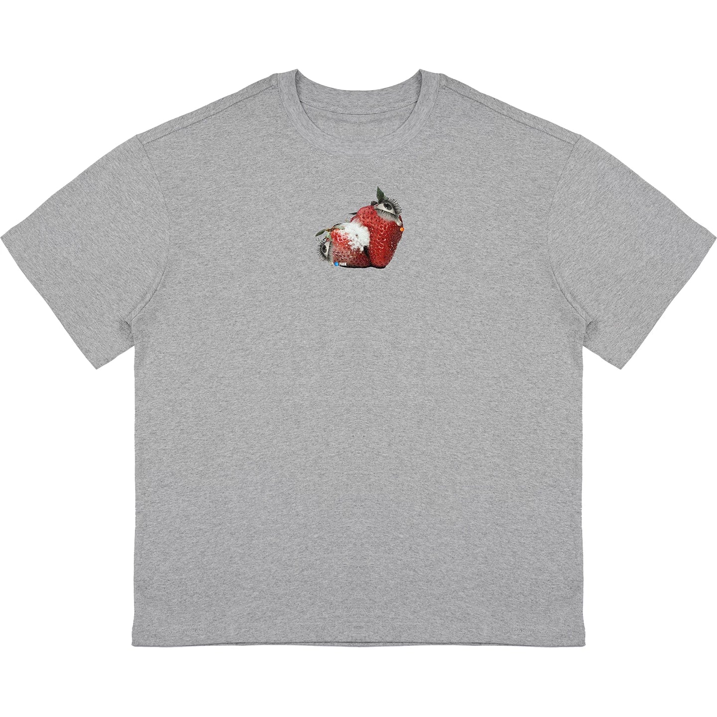 O3PARK Strawberry Print Knitted Tee