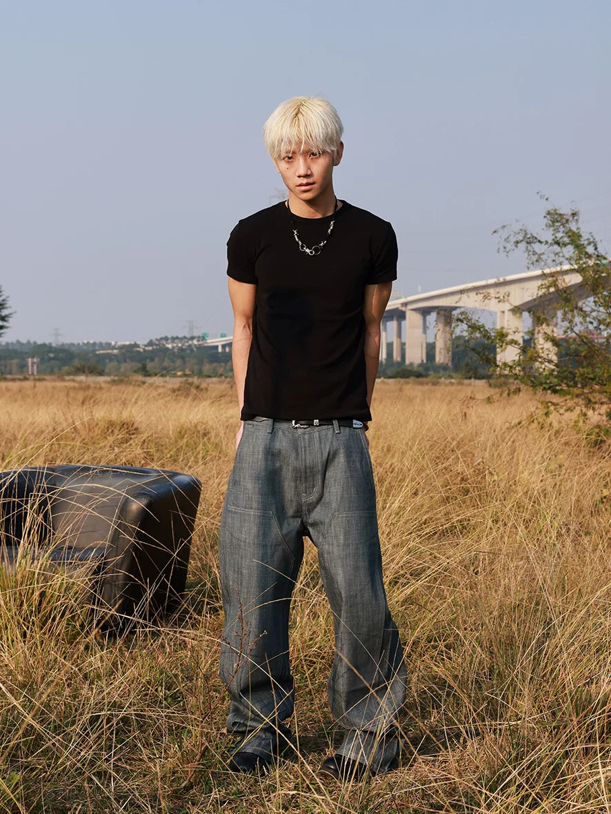 BigProduction Loose Straight Jeans
