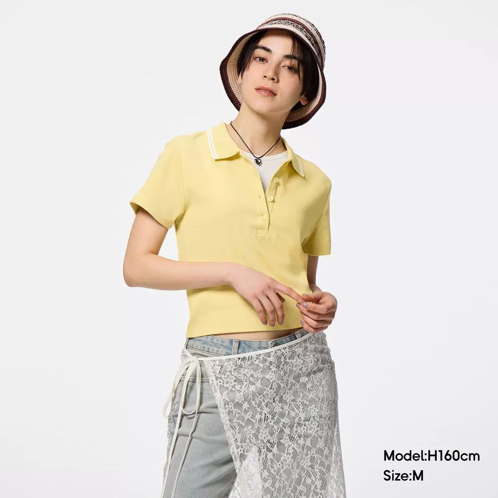 GU College Style POLO Shirt Slim Fit