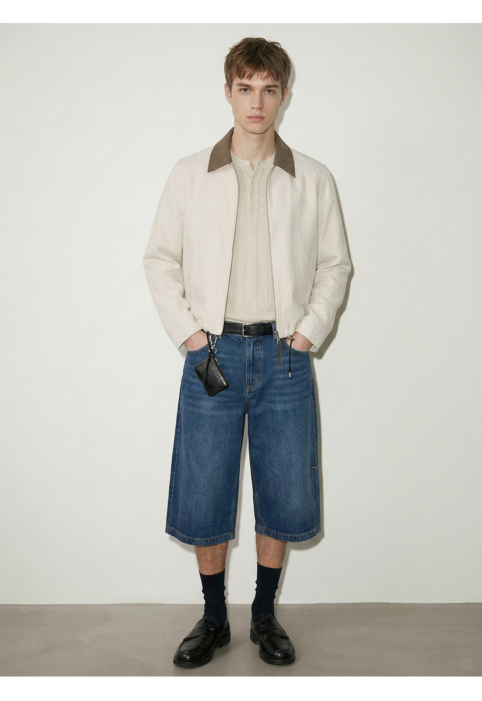 MADEEXTREME Vintage Premium Sense Niche Short Wide Jacket