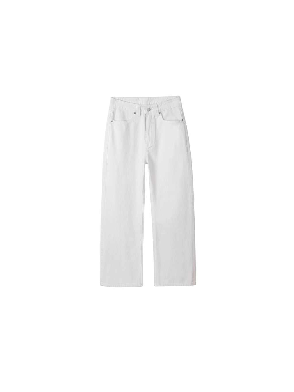 PLUS NO LOGOA Straight Washed Jeans