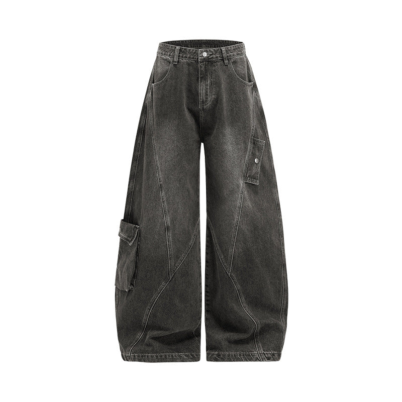 Inflation Splash Ink Retro Tooling Casual Pants