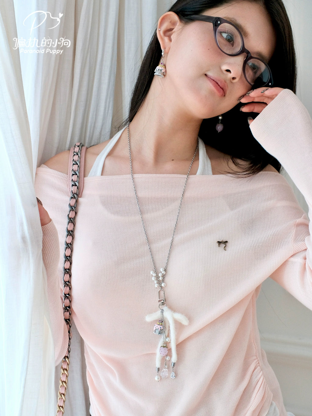 Paranoidp Strawberry Cake Cute Necklace