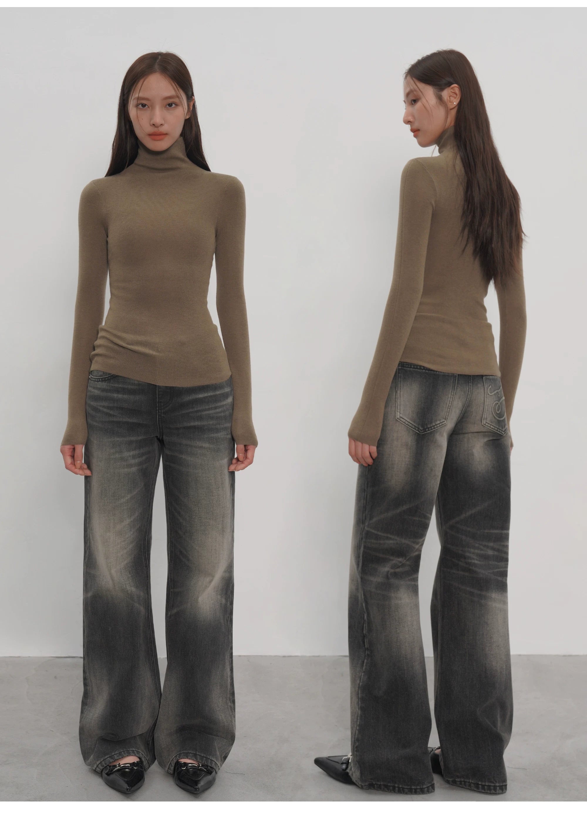 EIGHTHMONTH Vintage Straight Jeans