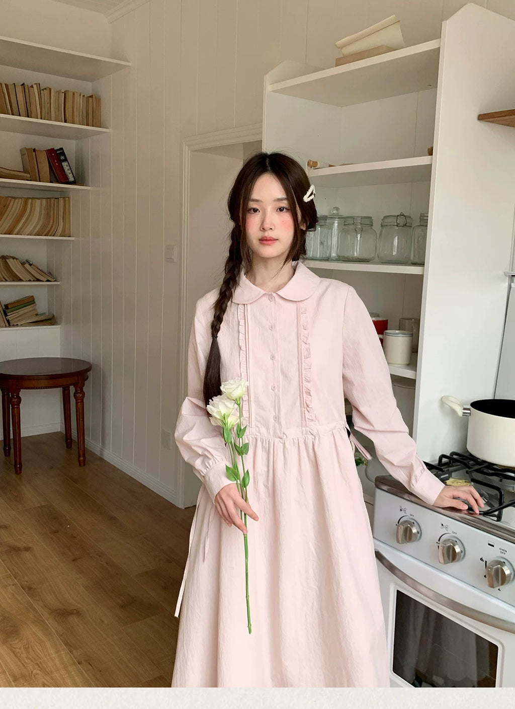 MUCHA Sweet Skinny Shirt Dress
