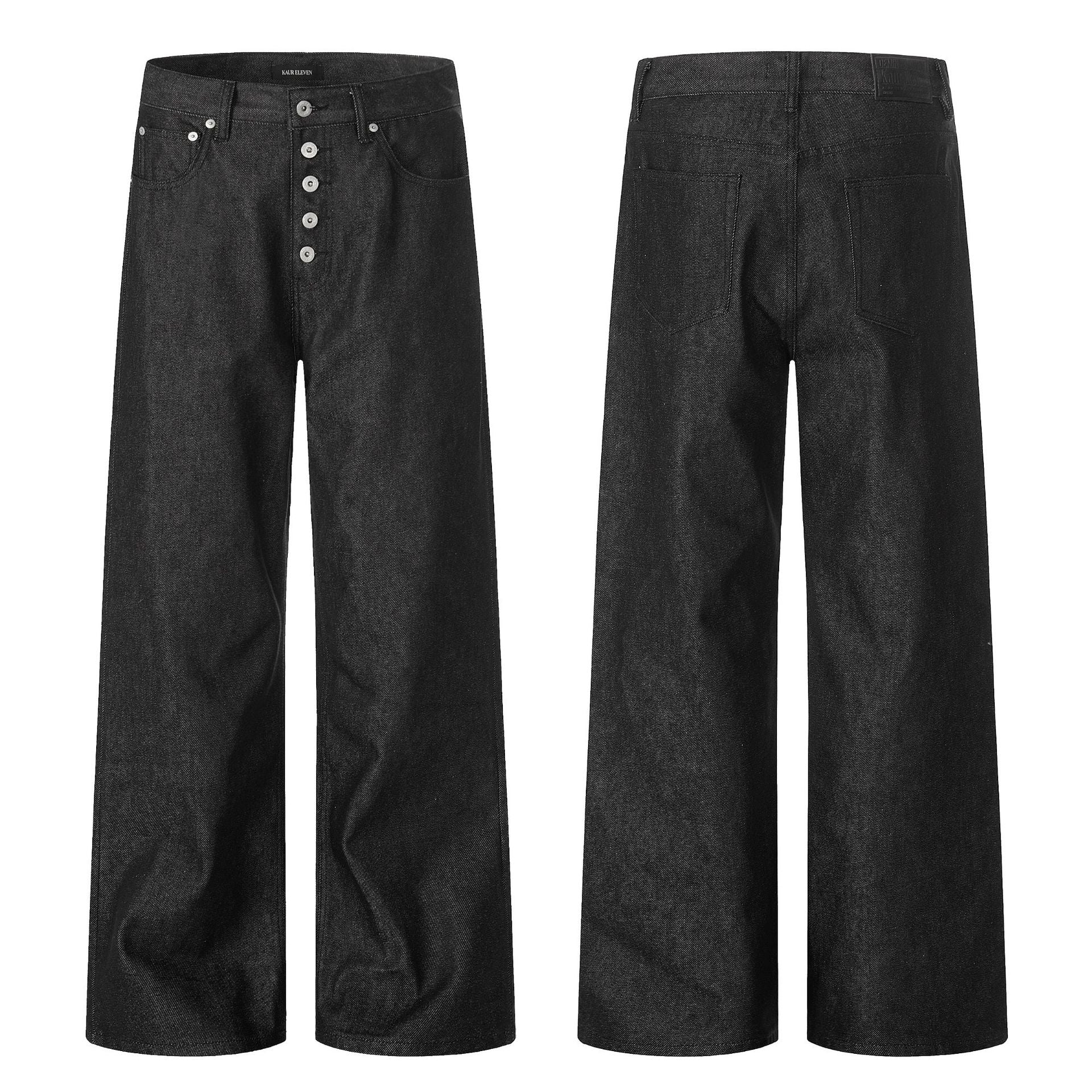 11KN 11oz Raw Denim Straight-Leg Jeans