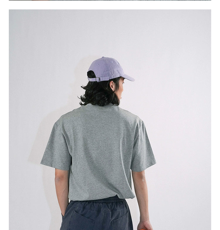 O3PARK Loose and Versatile "Apple Warrior" Printed Tee