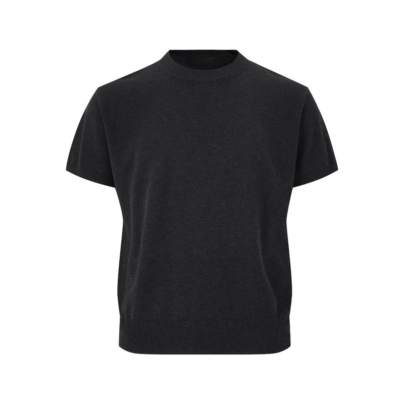 Borrowed Project Casual Knitting Washed Tee