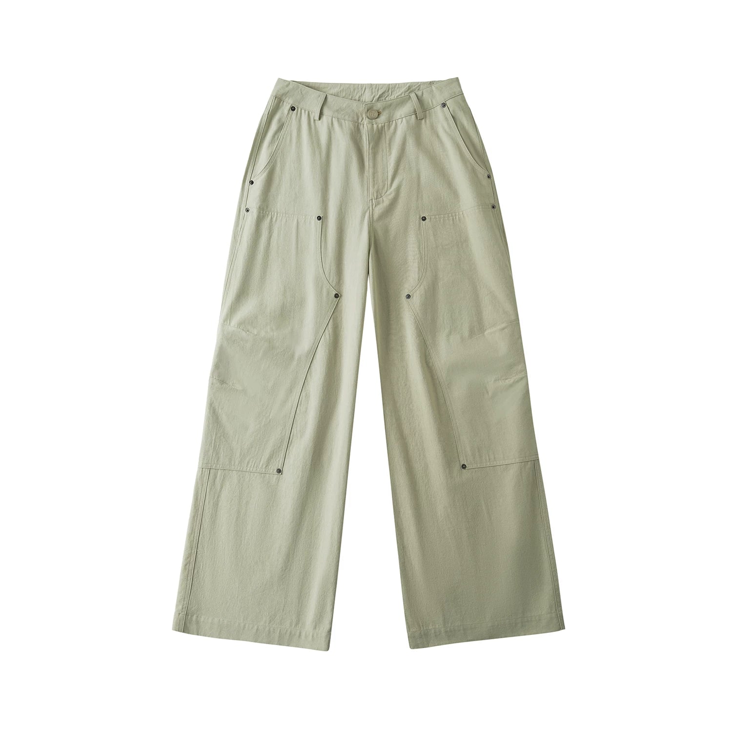 LR Rivet Tooling Straight Casual Pants