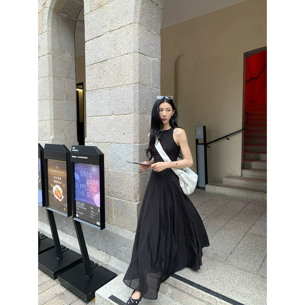 YOUNG KYLIN Waist Beautiful Big Skirt