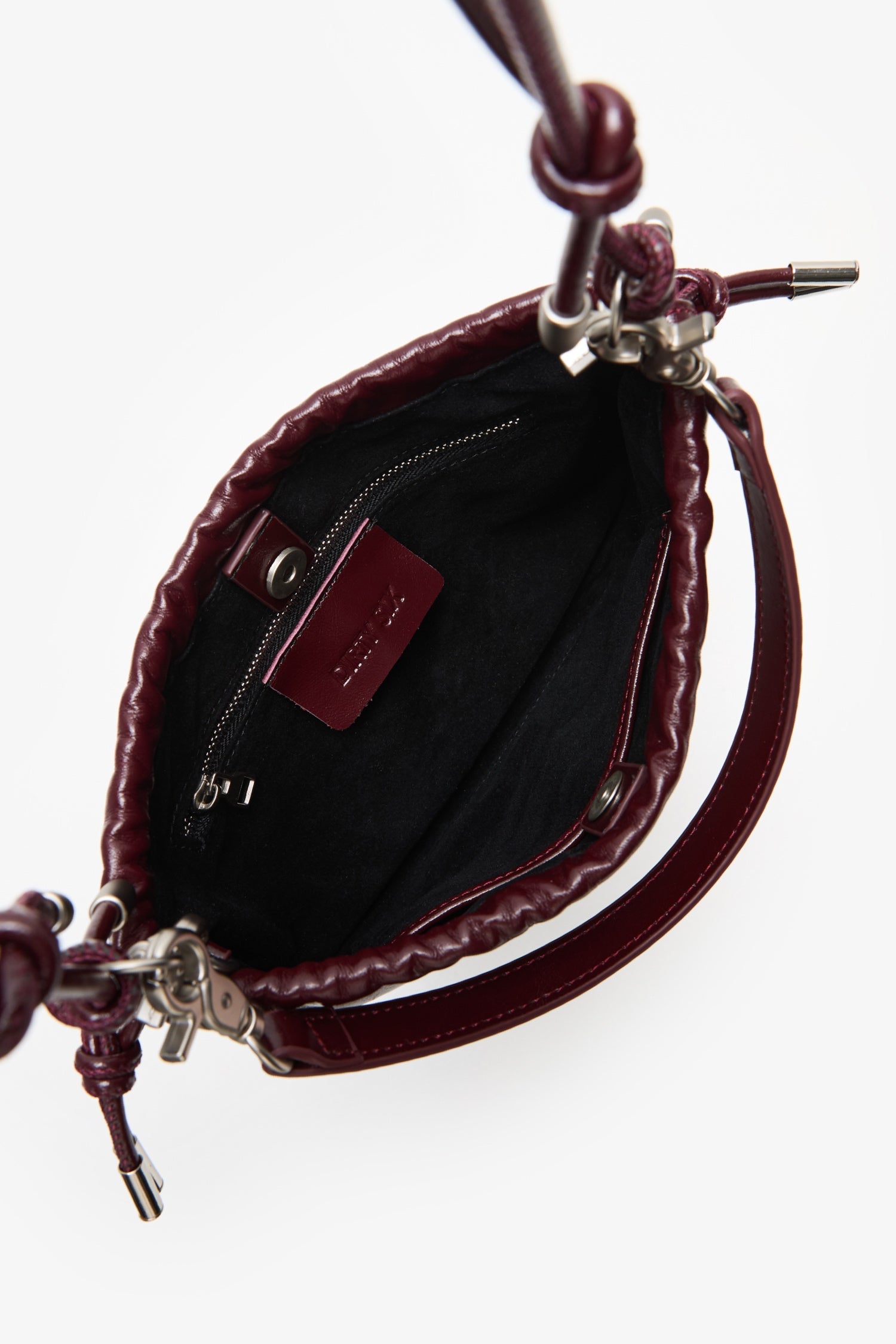 DirtySix Cow Split Leather Fran little cloud cowhide small bag