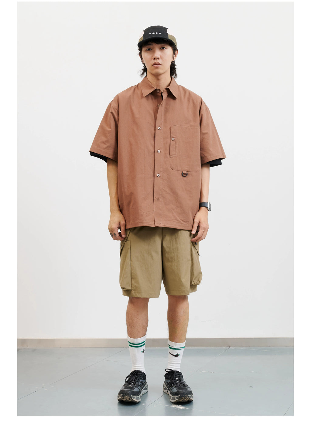 NUMBERSALT Japanese Loose Casual Shirt