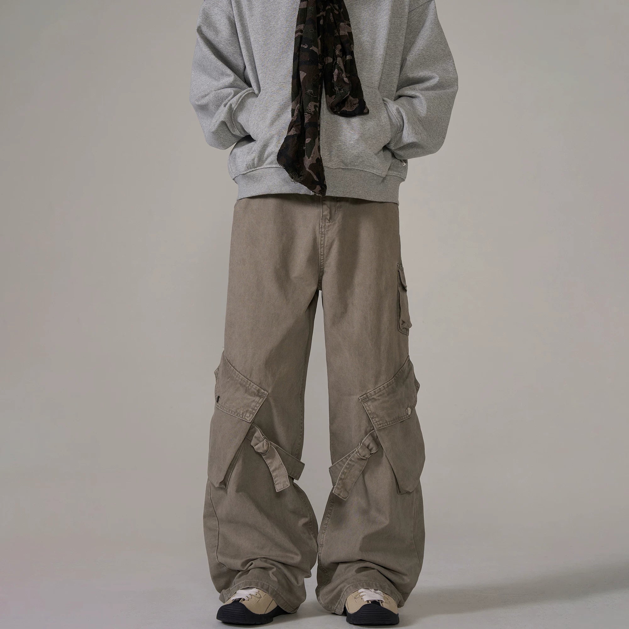 TRUQUEST Vintage Loose Tooling Jeans