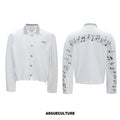 ArguECulturE Embroidered Music Note Sweater Set