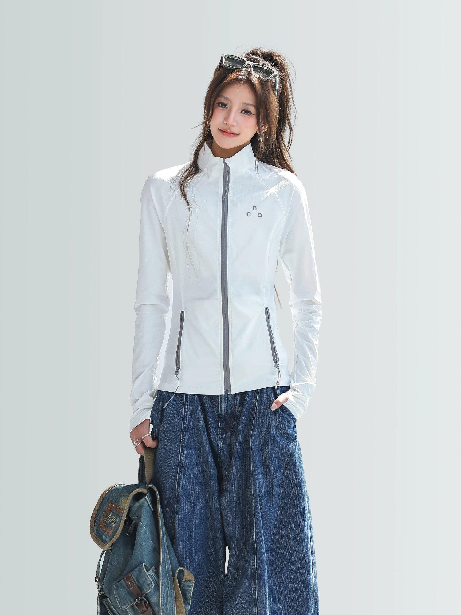 CHANT2nd Slim-fit Stand-up Collar Sunscreen Jacket