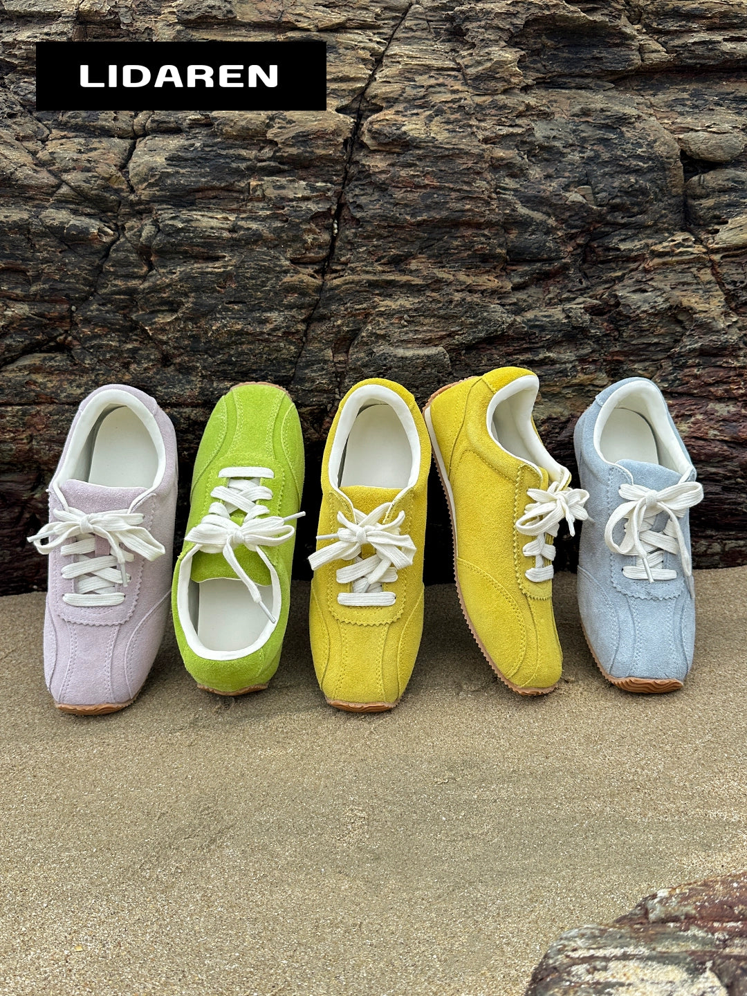 Lidaren Produced Leather Retro Outdoor Soft-soled Casual Shoes