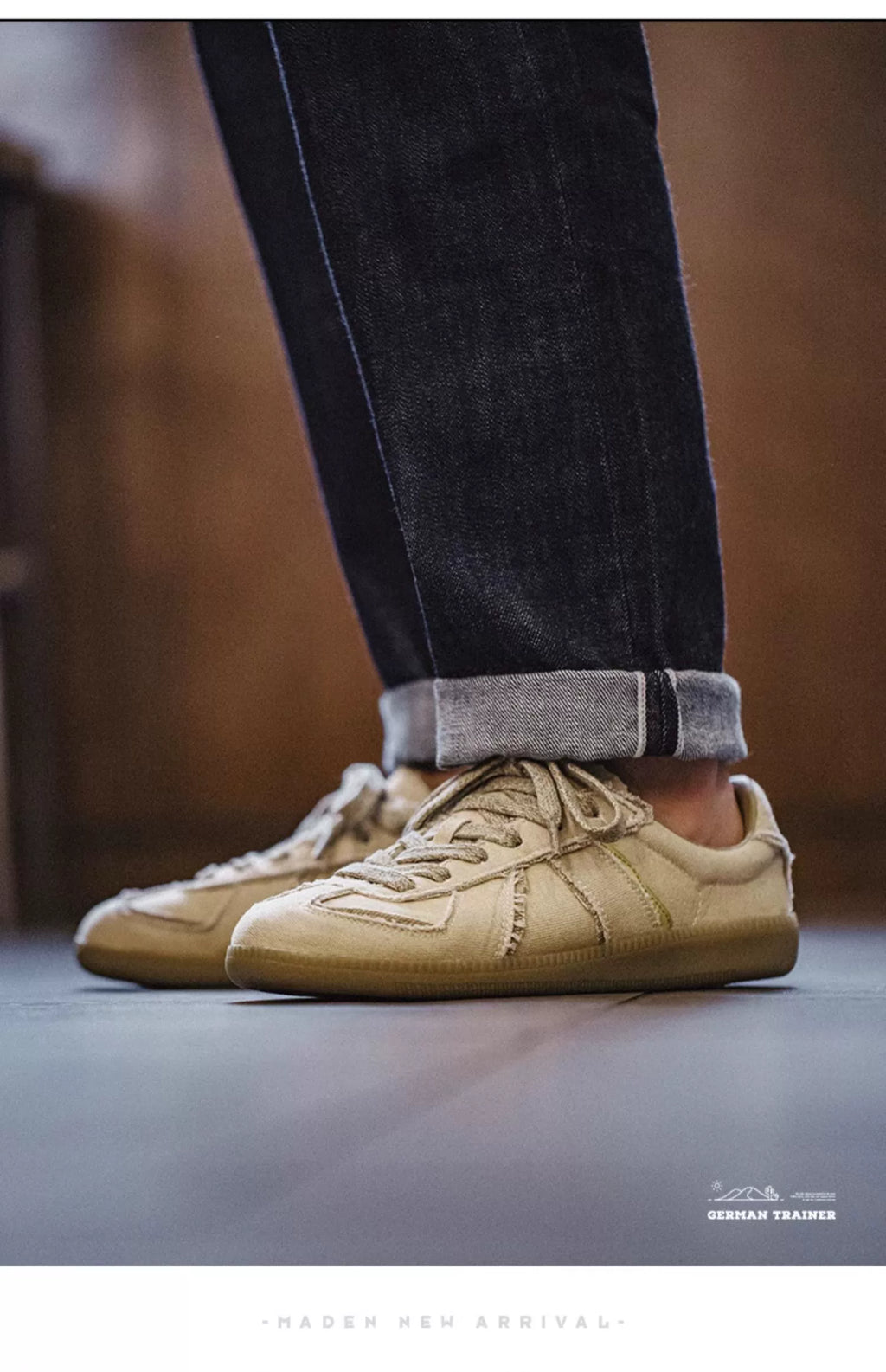 Maden Retro Casual Sports Soft Baseplate Shoes