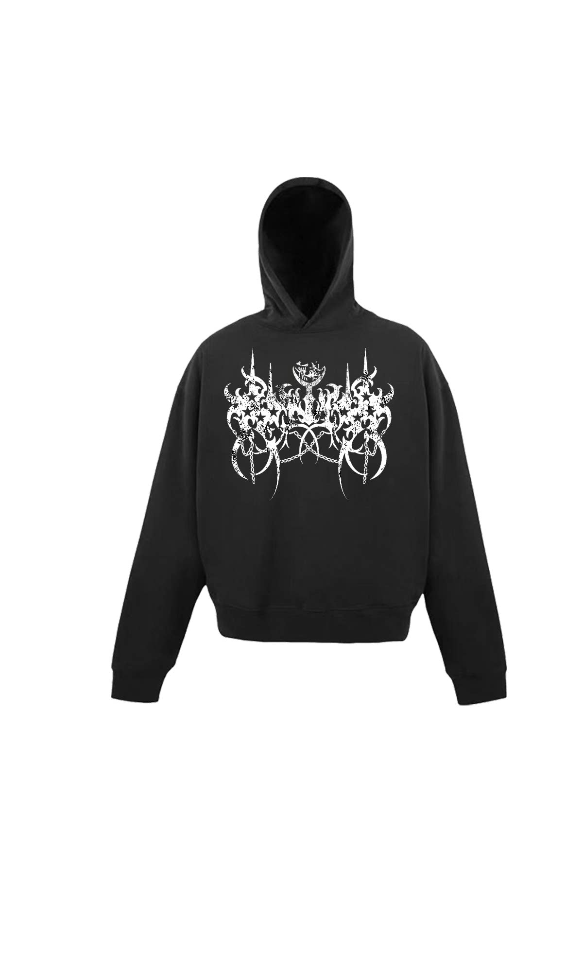 Feeling Less Vintage Fleece Loose Hooded Sweater