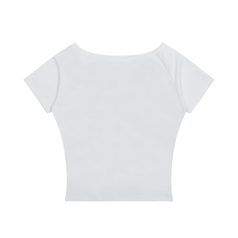 Nariele Letter Print Fashion Ins Tee