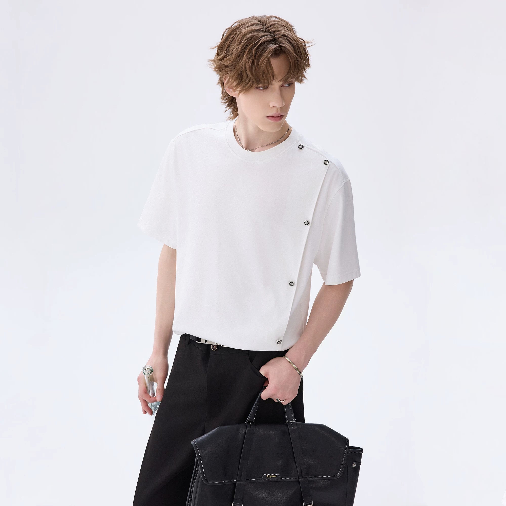 CHOR Front Shoulder Casual Versatile Tee
