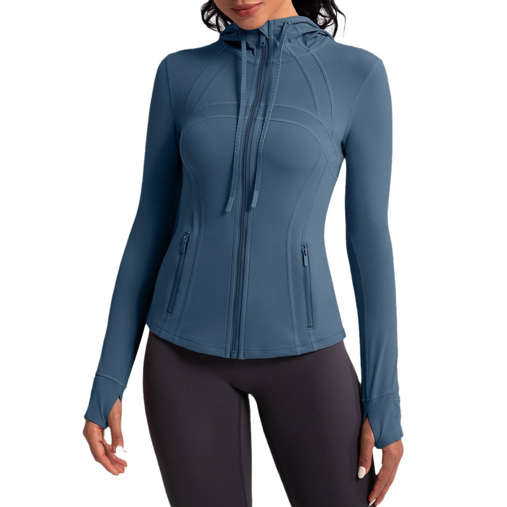 Athena Lulu Naked Slim Slim Skinny Zip Blazer