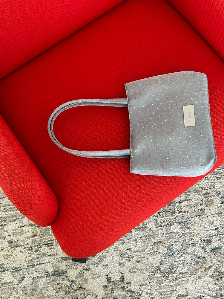 ENNUI Mesh Hot Drilling Transparent Underarm Bag