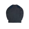 Madden retro vertical striped crew-neck slim-fit sweater