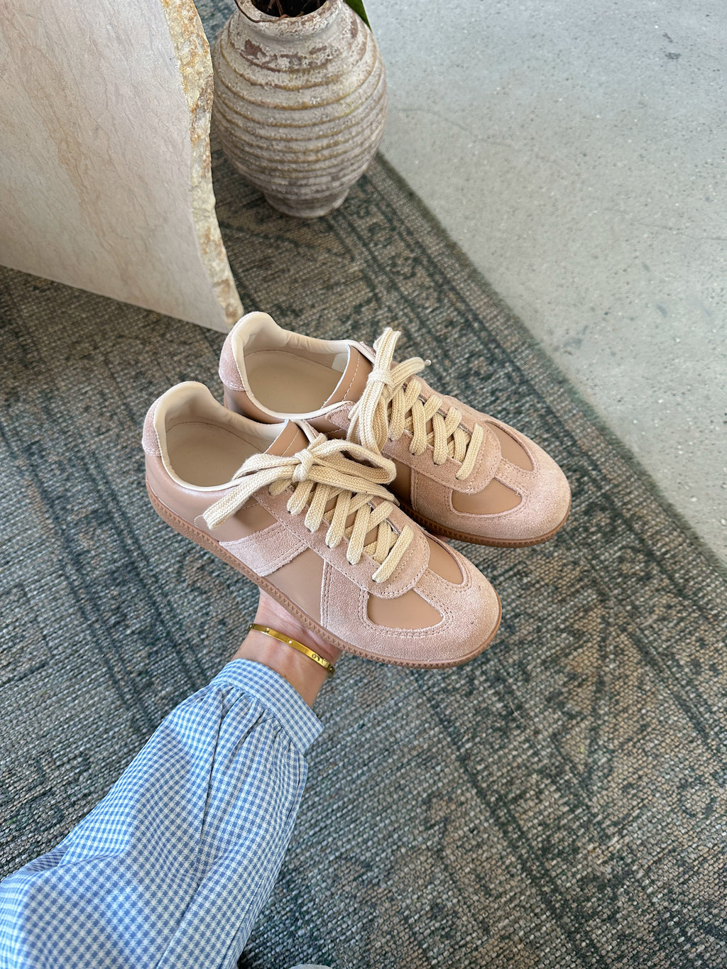 Lidaren Produced Vintage Inner Heightening Sneakers