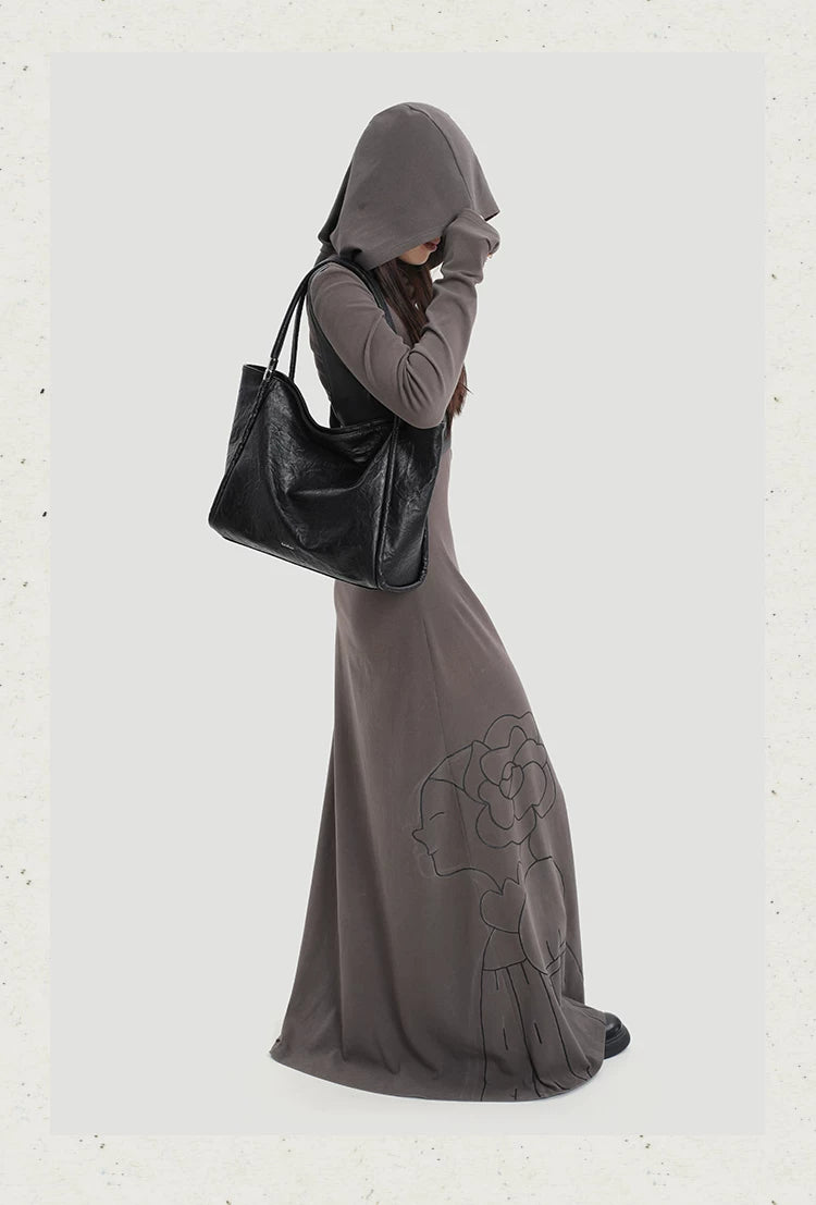 KoniKoni Leather Niche Shoulder Bag