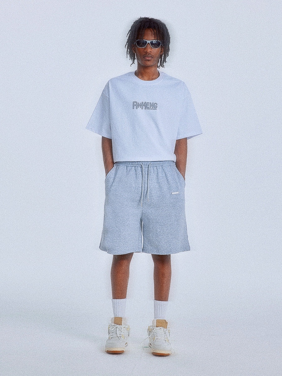(NMK) knitted terry shorts