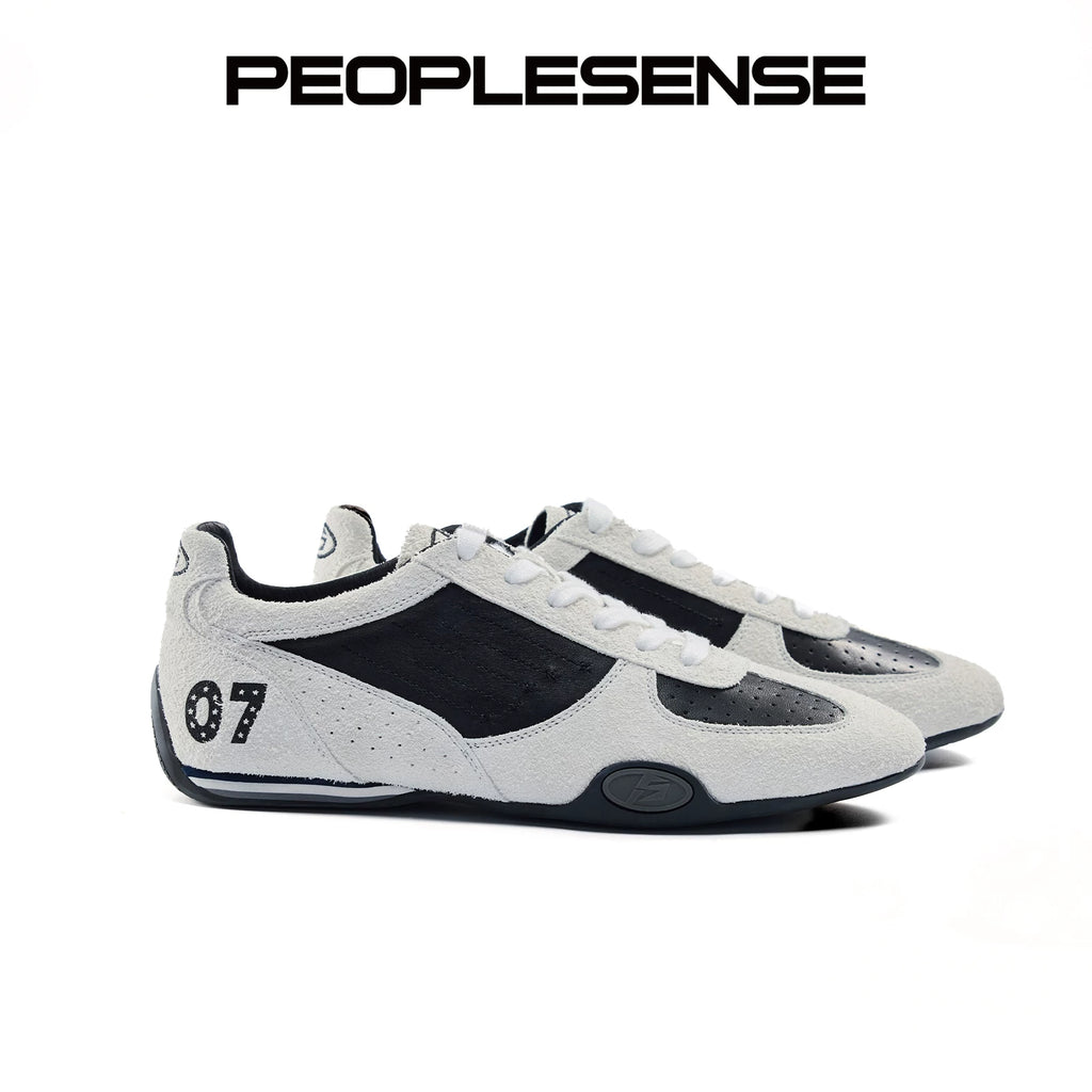 PEOPLESENSE Vintage Stitched Embroidered Sneakers
