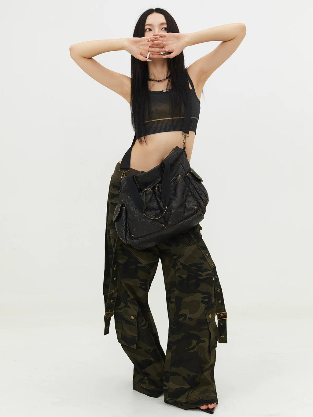 BINGBONG Gradual Change Versatile Messenger Bag