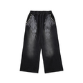 NumbAsia Wing Print Rivet Sweatpants