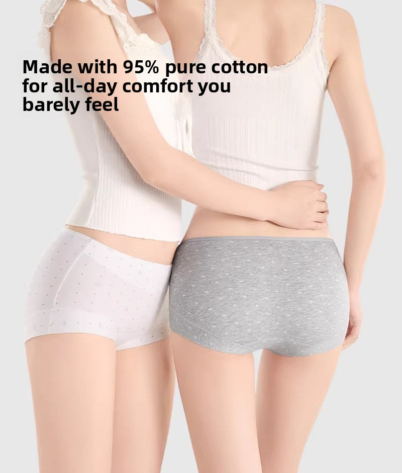 SecretWorld Cute Antibacterial Seamless Panties