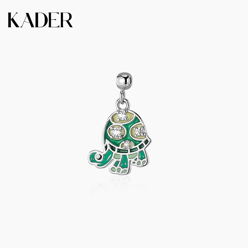 KADER Card Pony Poly Pendant Necklace