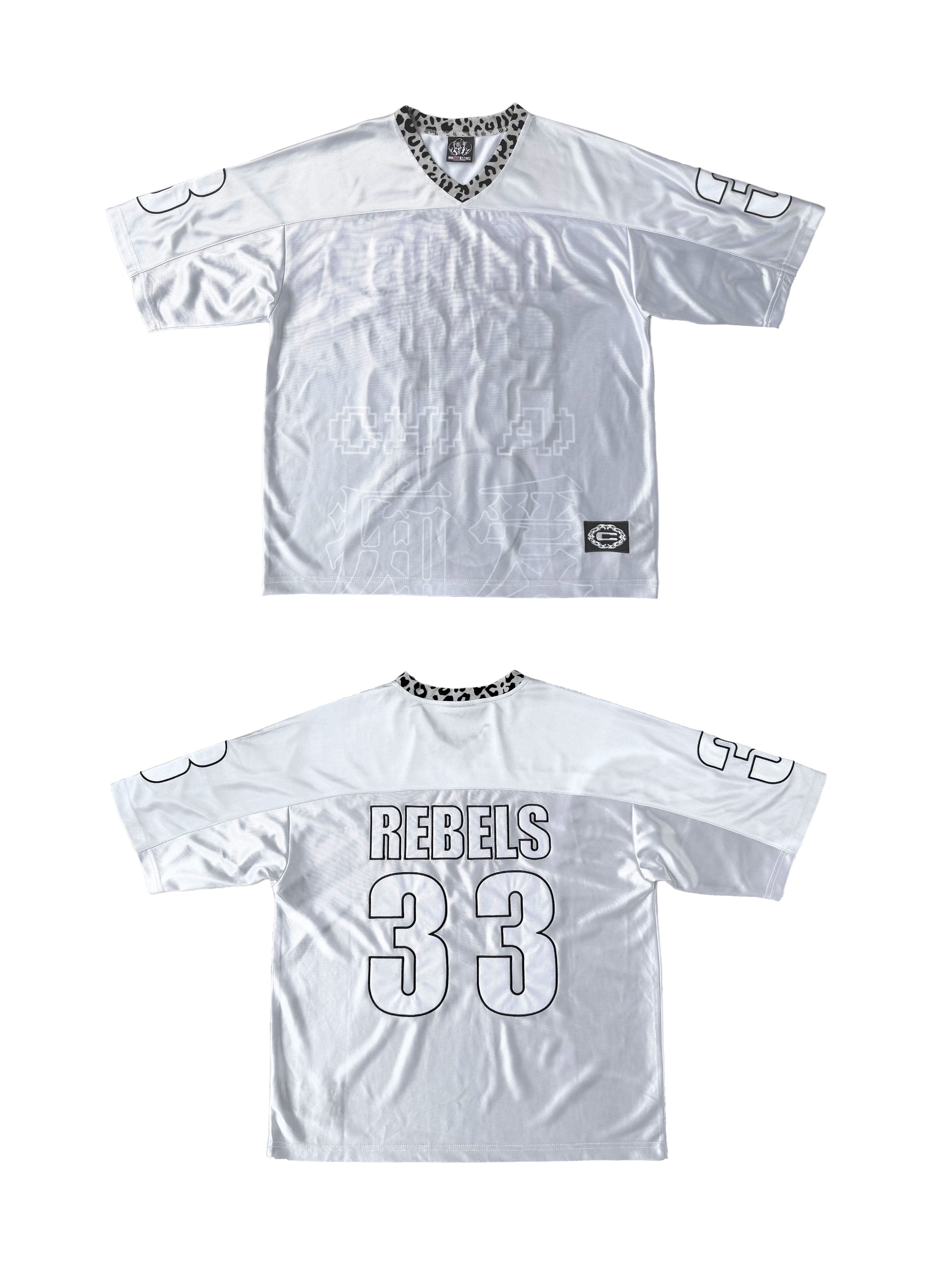 CHAI Splicing Glossy Loose Versatile Jersey Tee