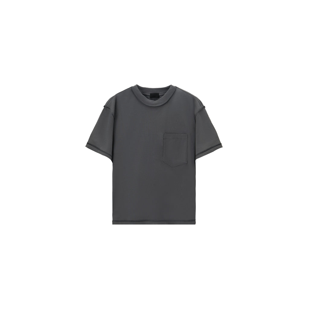 PLUS NO LOGO Reverse Pocket Light Drape Tee