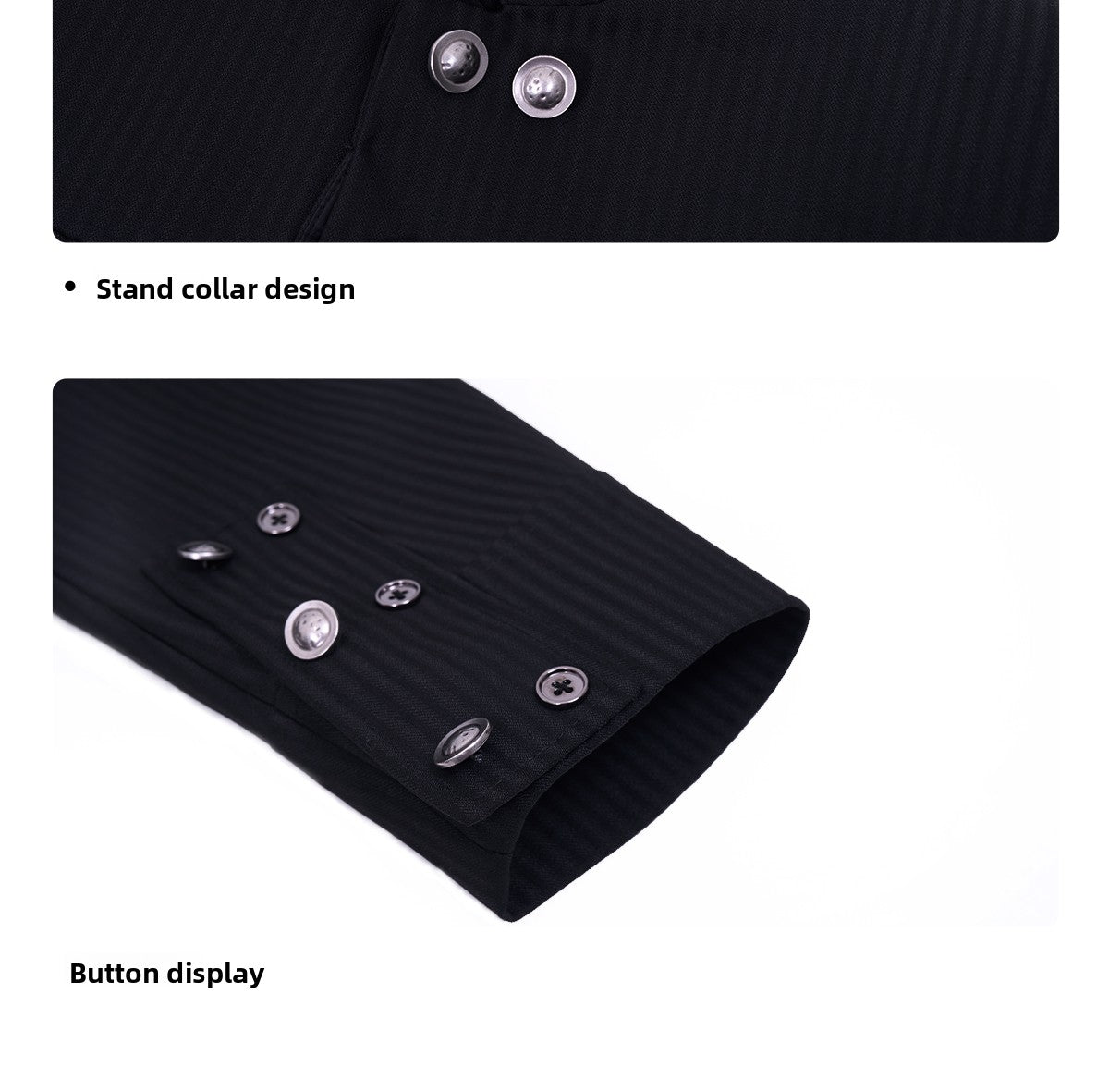 STARTEXCEEDEND Premium Vertical Striped Blazer