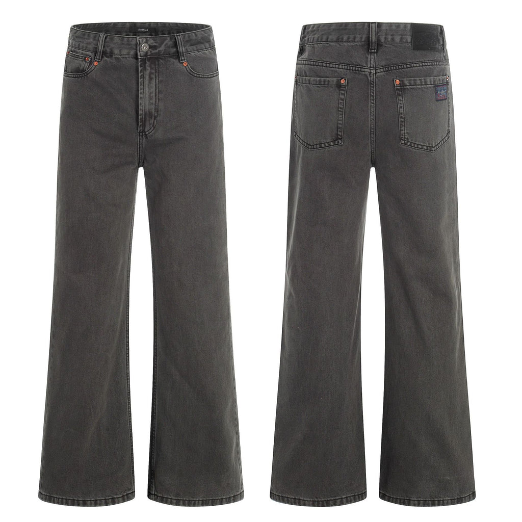 11KN Retro Slim-fitting Waist and Thin Pants