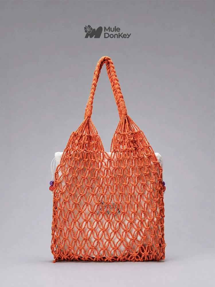 Donkey Versatile Hand-Knitted Shoulder Bag