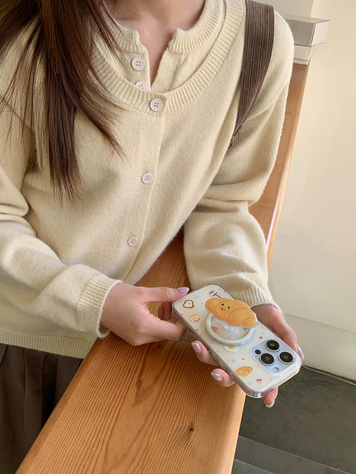 Kano Bread Print Mobile Phone Case with Stand