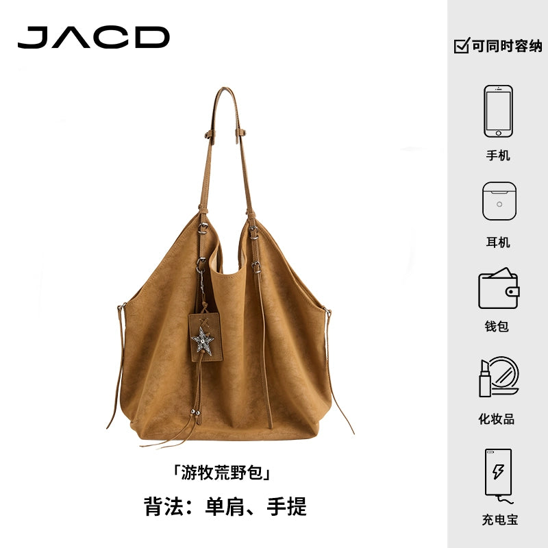 JACD Slack Leopard Print Tote Bag