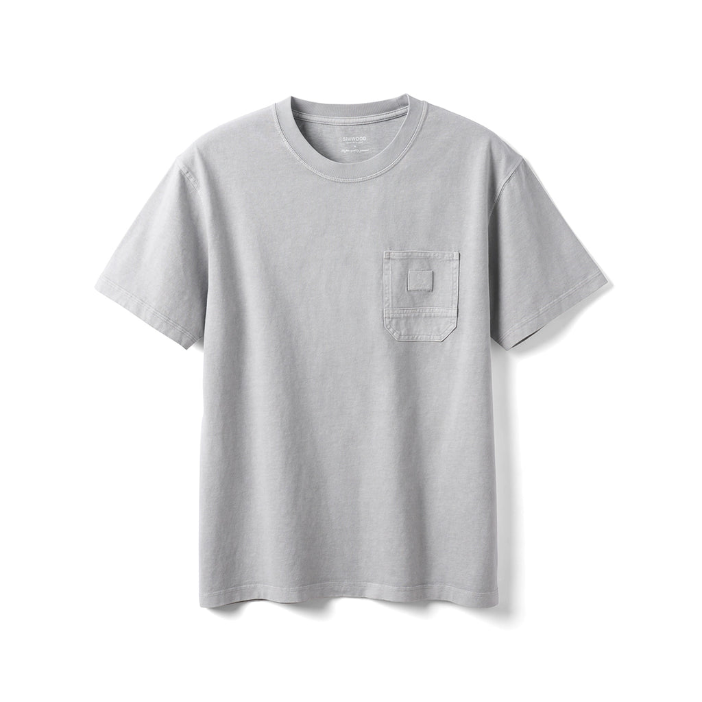 SIMWOOD Wash Tooling Pocket Loose Tee