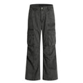 EME Vintage Multi-Pocket Loose Overalls