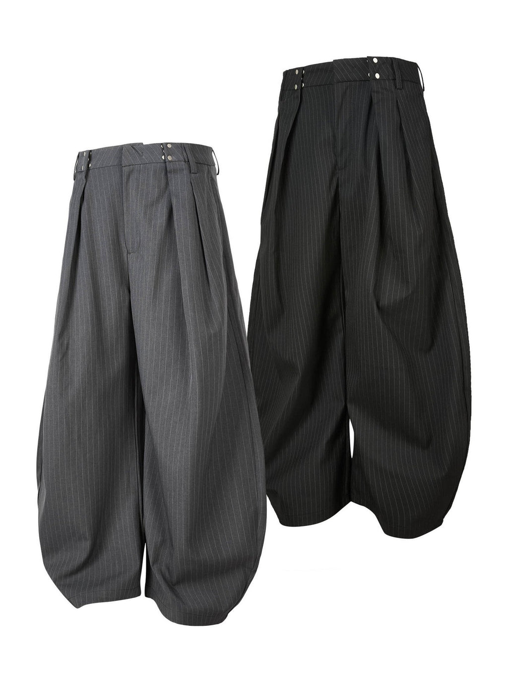 EME Vintage Striped Loose Casual Pants