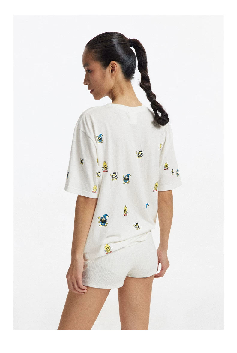 CONP Lilliput Sticker Casual Tee