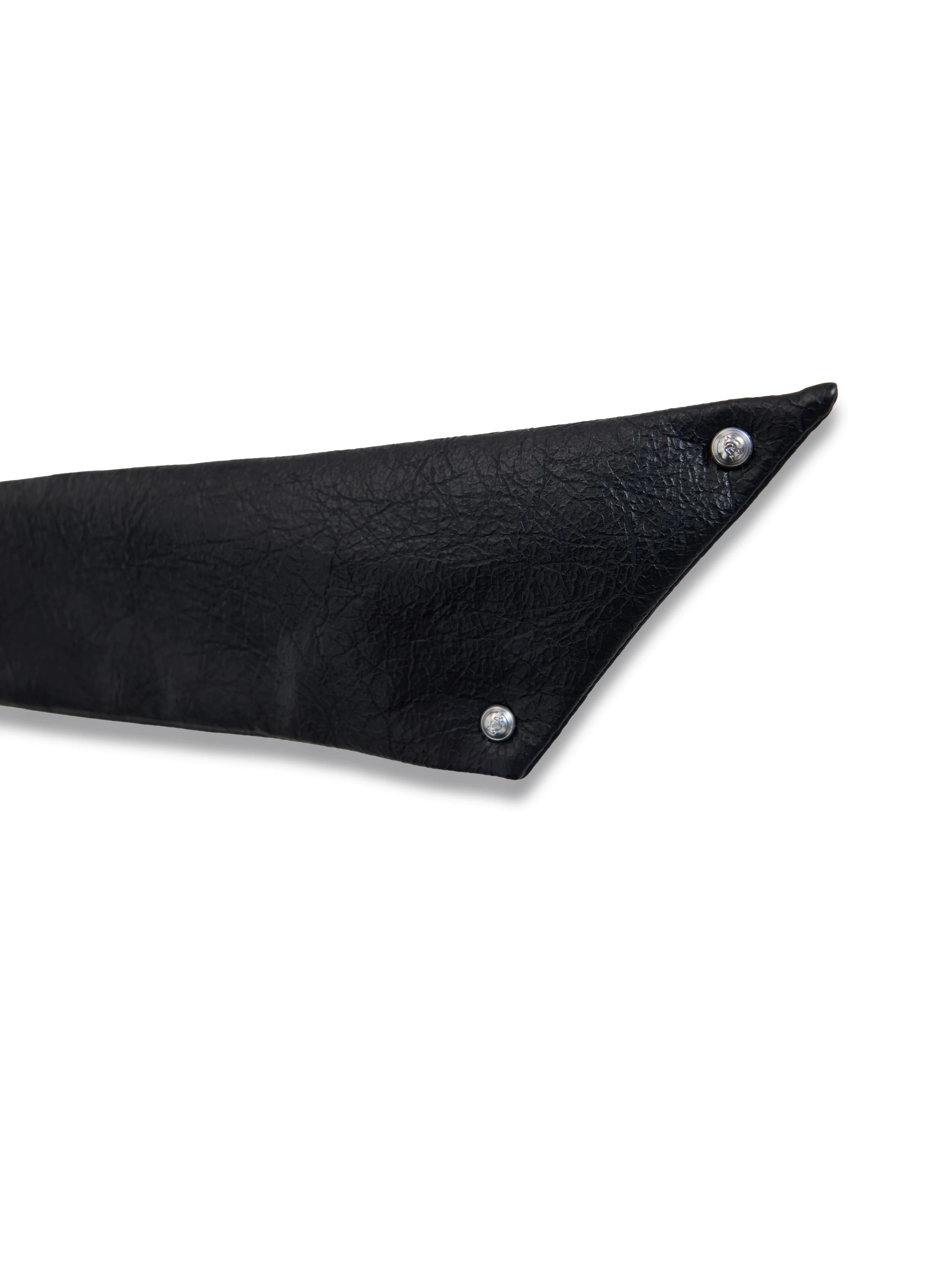 ArguECulturE Irregular Leather Tie