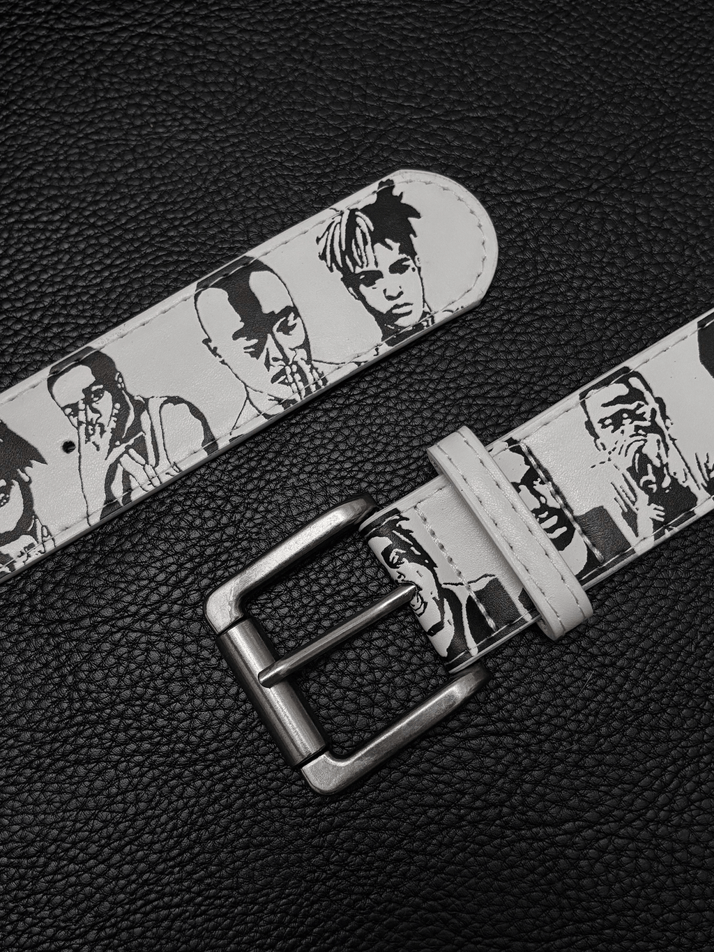 DPOL Hip Hop Original Portrait Hand Painted Belt
