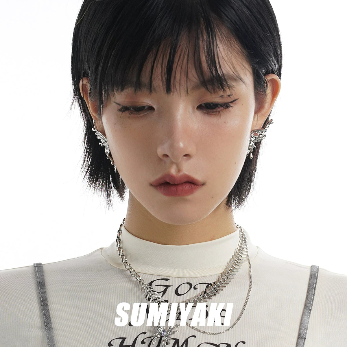 SUMIYAKI Biochemical Butterfly Earrings