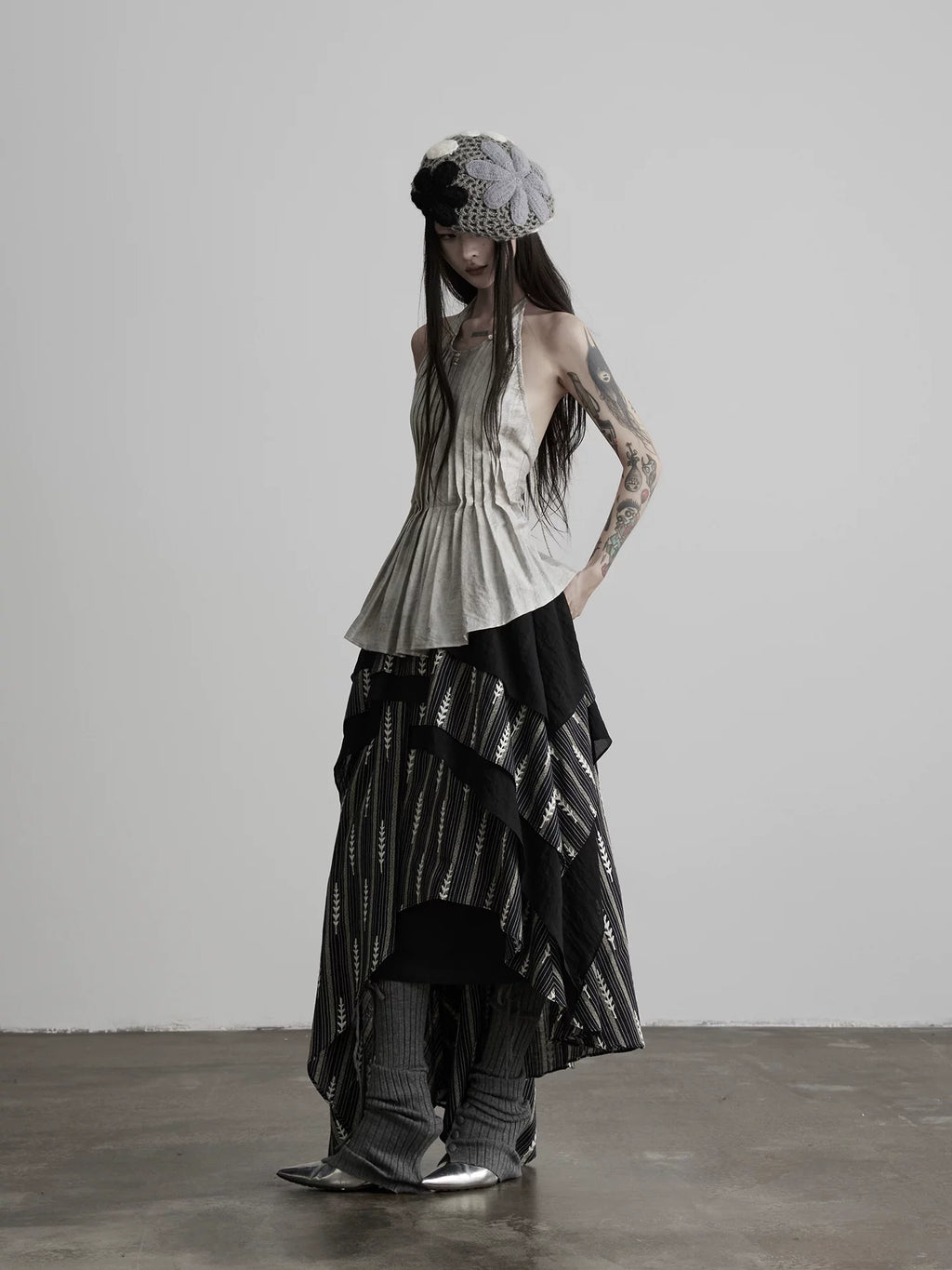 INDULGE Versatile Pleated Neck Sling